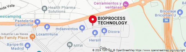 Map of bioprocess technology